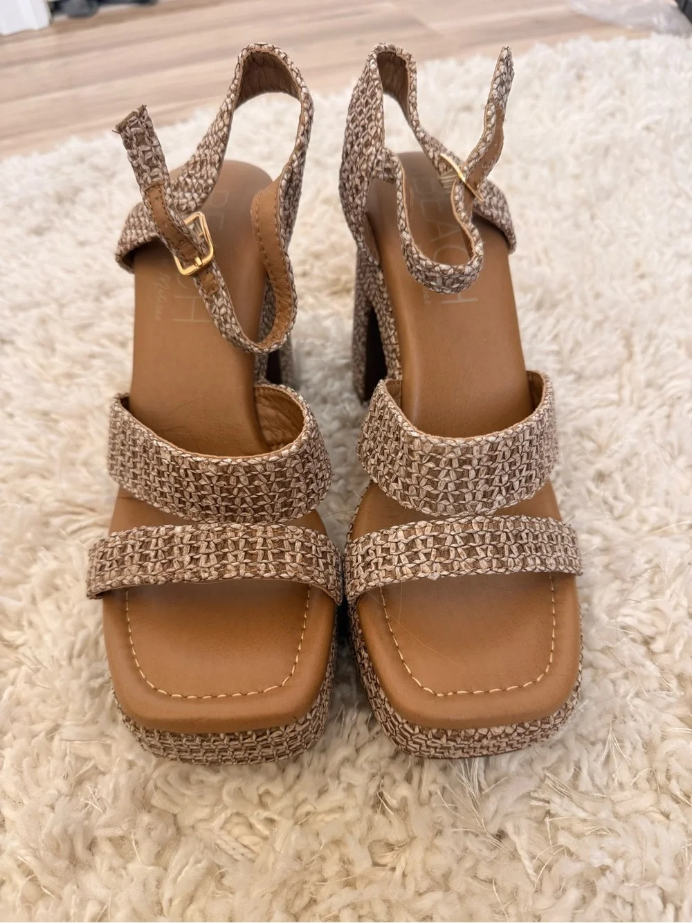 Coconuts by Matisse Alessia Ankle Strap Platform Sandal